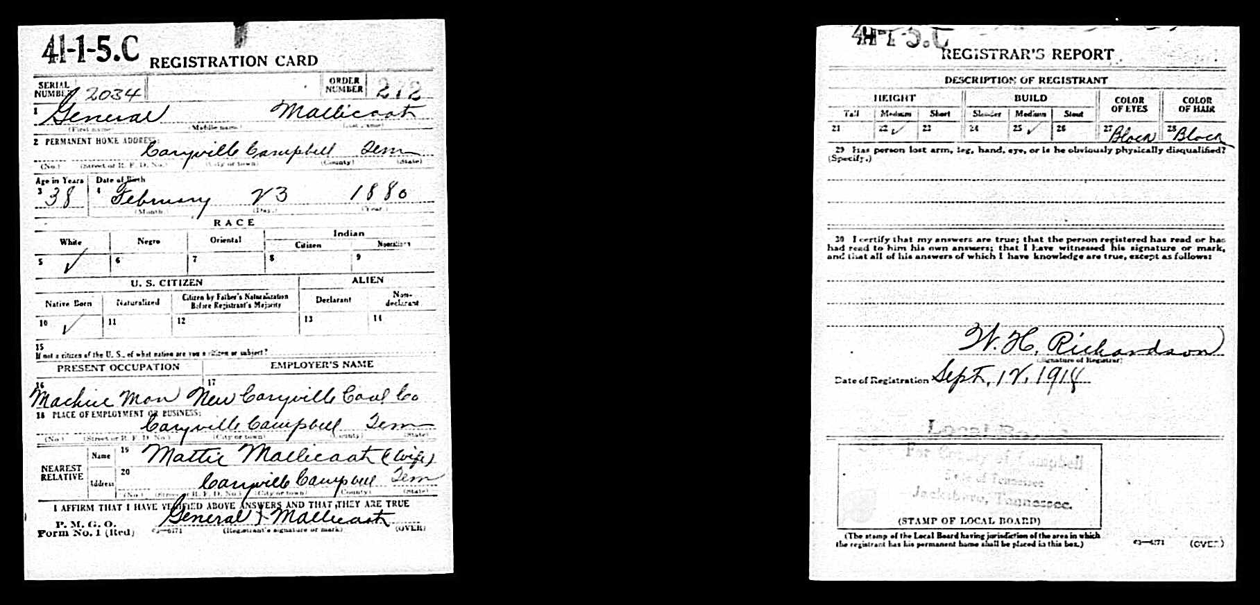 Martha Bear 1880 Census